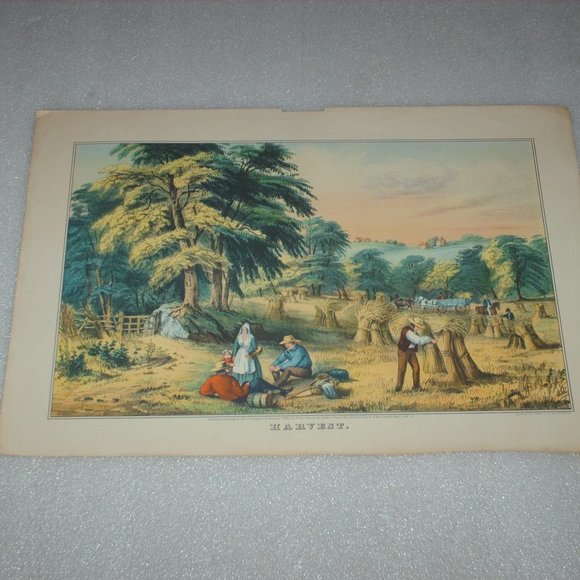 Vintage 1950 advertising calendar print - Picture 2 of 11